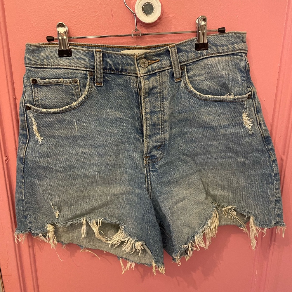 Abercrombie The Dad Denim Women Shorts